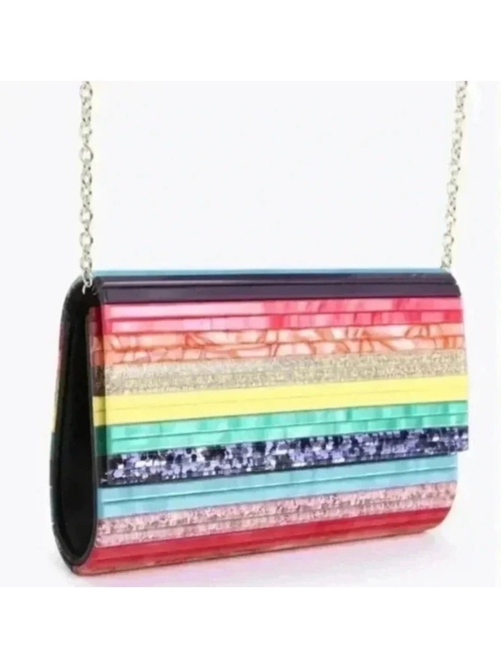 Kurt Geiger London Party Rainbow crossbody or clutch